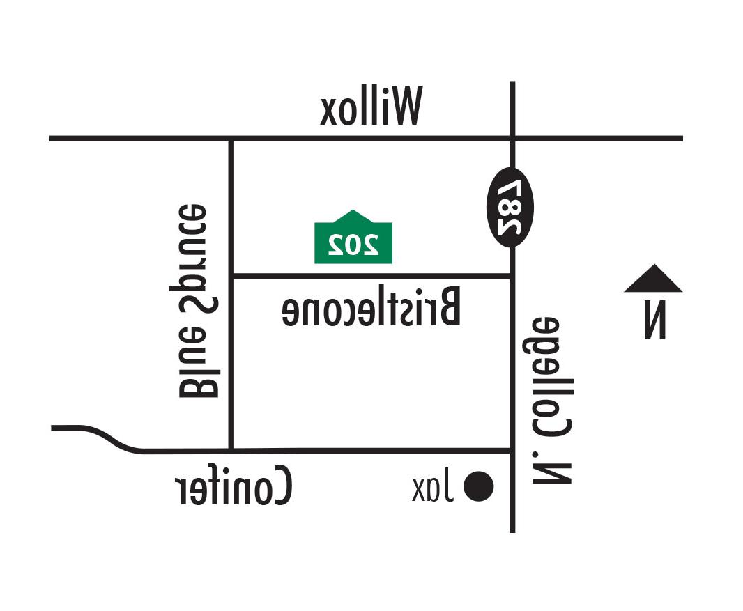 地图到布里斯托孔202号